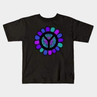 FLOWER Power Hippie Life Kids T-Shirt